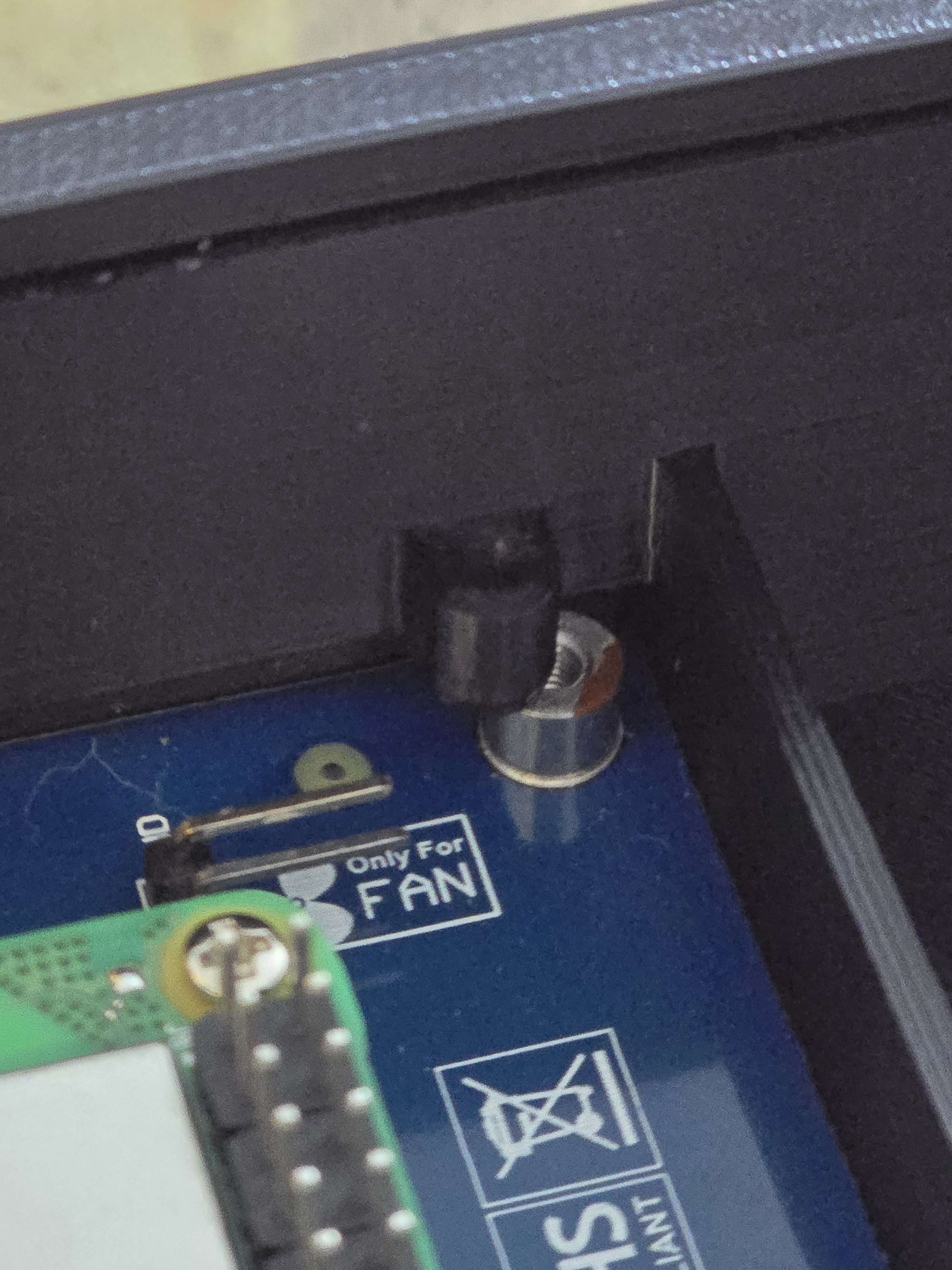 The screw hole of the door-opener-v2 not lining up with the display module