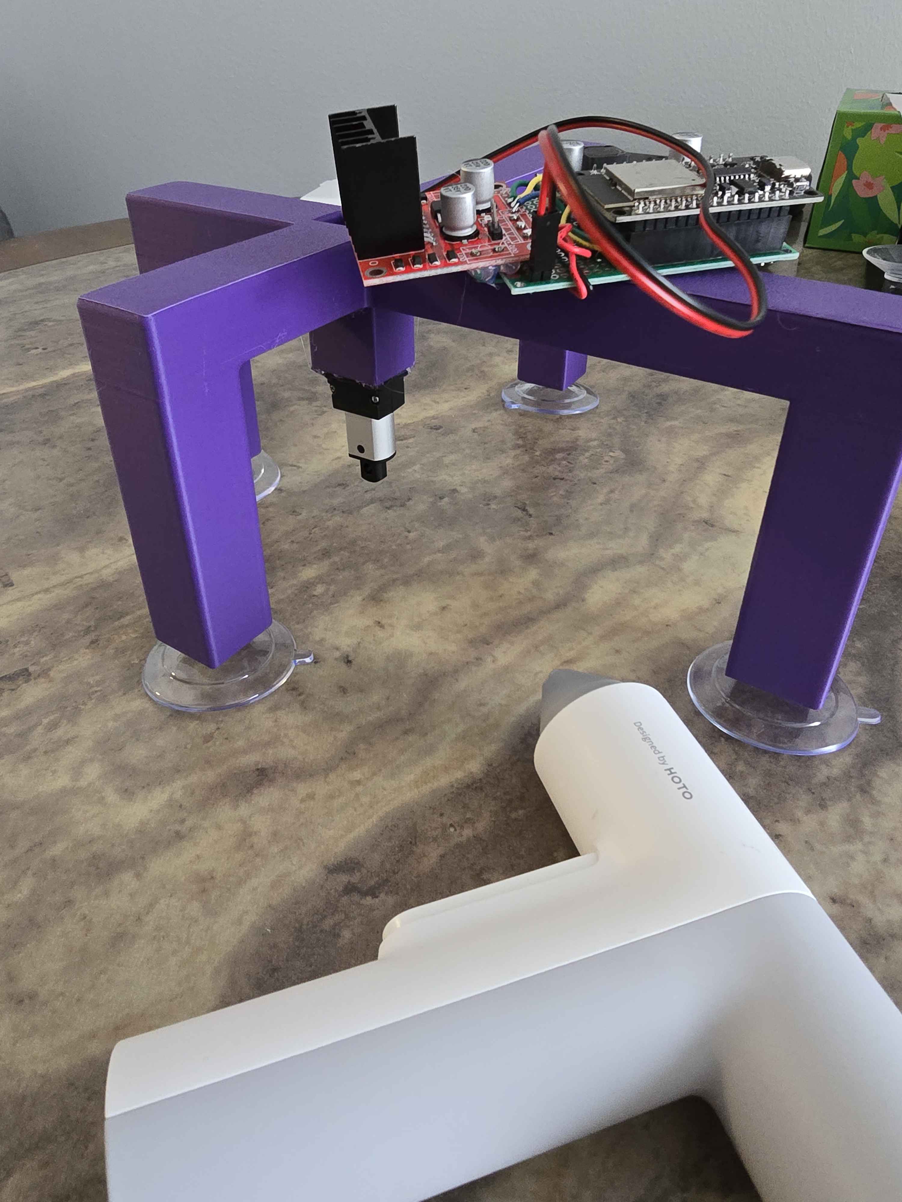 First working prototype of ada-pusher